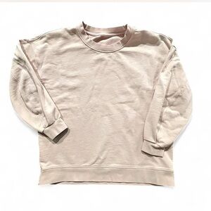Lululemon Perfectly Oversized Crewneck | Light Pink | 12